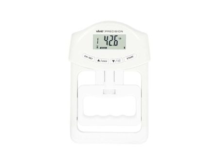 Vive Health Grip Strength Tester - White Hot on Sale