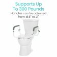 Vive Health Compact Toilet Rail For Sale