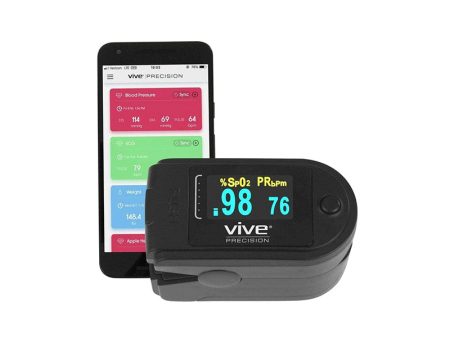 Vive Health Pulse Oximeter Compatible with Smart Devices Cheap