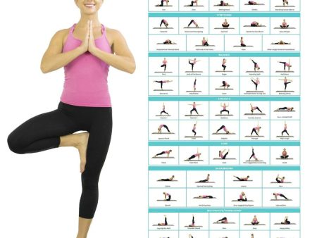 Vive Health Yoga Poses Poster Fashion