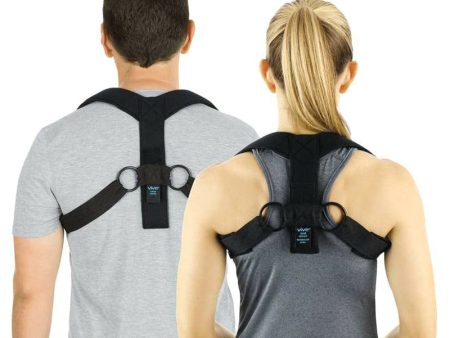 Vive Health Posture Corrector Brace - Black Supply