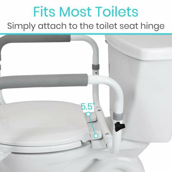 Vive Health Compact Toilet Rail For Sale