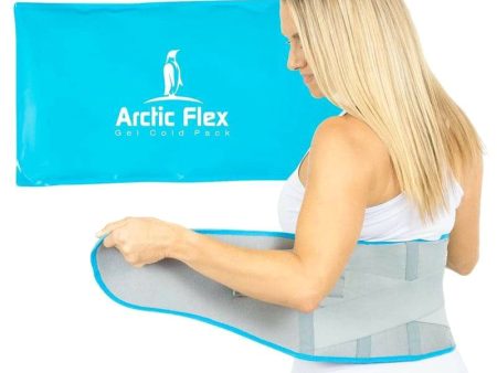 Vive Health Arctic Flex Back Ice Wrap - Gray Online Hot Sale