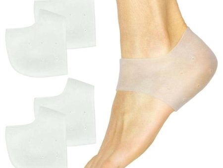 Vive Health Gel Heel Protectors - White Supply