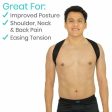 Vive Health Posture Corrector Brace - Black Supply