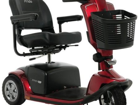 Pride Mobility Victory 10.2 3-Wheel Electric Scooter with 40AH Battery Hot on Sale