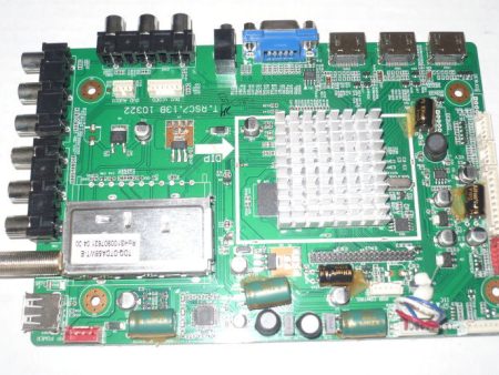 CURTIS PL4210A-2 PLASMA TV MAINBOARD 107100900853   T.RSC7.13B 10322 Hot on Sale