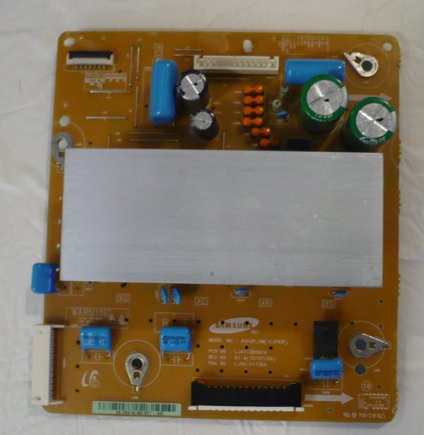 INSIGNIA NS42P650A11 PLASMA TV X SUSTAIN BOARD LJ92-01736A   LJ41-08591A Online