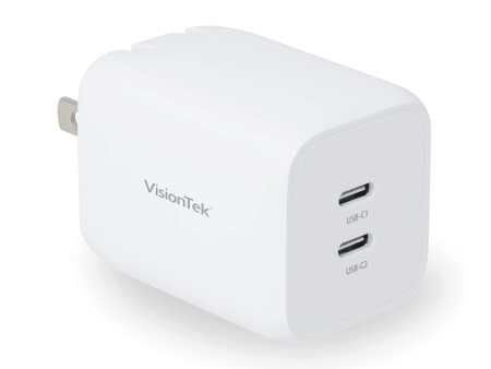 VisionTek 65W GaN II Power Adapter - 2 Port For Cheap