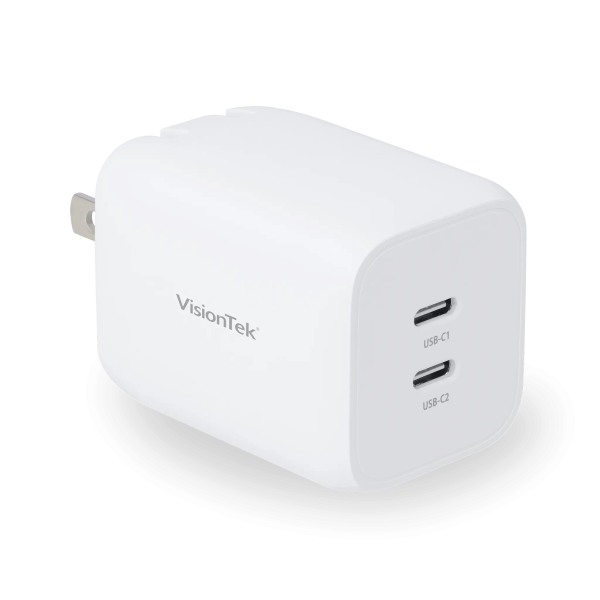 VisionTek 65W GaN II Power Adapter - 2 Port For Cheap