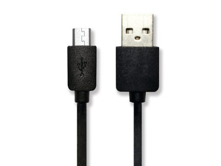 6.5 Foot Micro USB Cable -Black For Discount