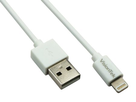 Lightning to USB White 1 Meter MFI Cable For Discount