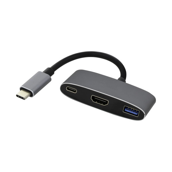 USB-C to HDMI, USB and USB-C with Power Delivery Adapter Online Sale