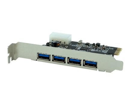 4 Port USB 3.0 x1 PCIe Internal Card Hot on Sale