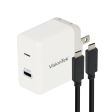 VisionTek 20W USB-C Power Adapter w  USB-C Cable Discount