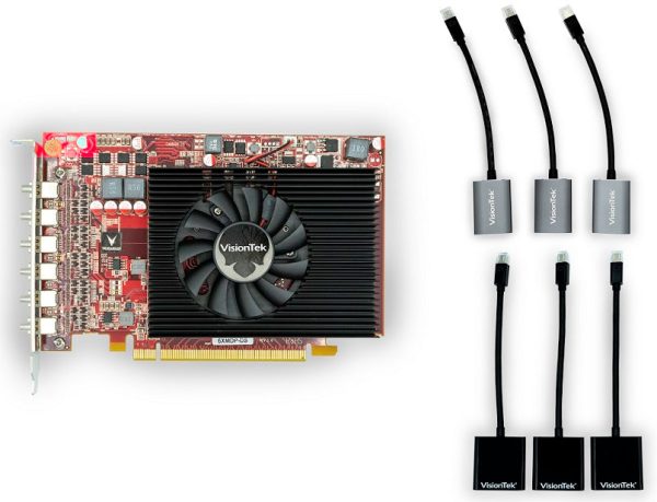 VisionTek Radeon 7800M Digital Signage GPU Supply