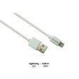 Lightning to USB White 2 Meter MFI Cable For Sale