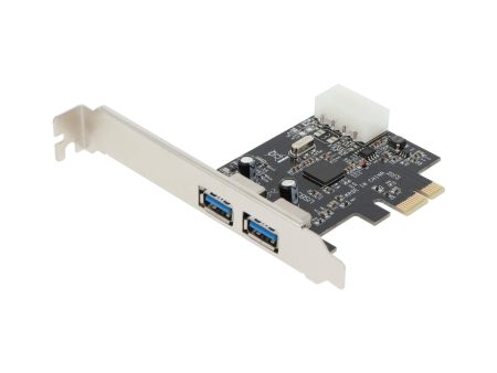 2 Port PCIe x1 USB 3.0 Expansion Card SFF Sale